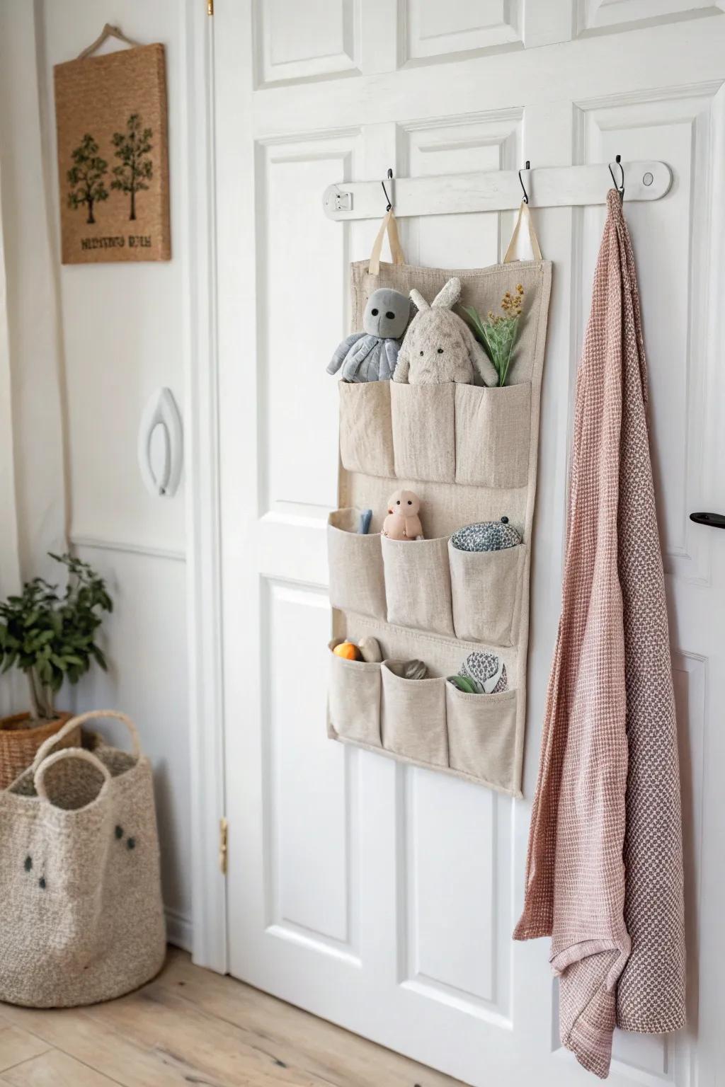 Transform your space with this chic and crafty stuffed animal storage solution!
