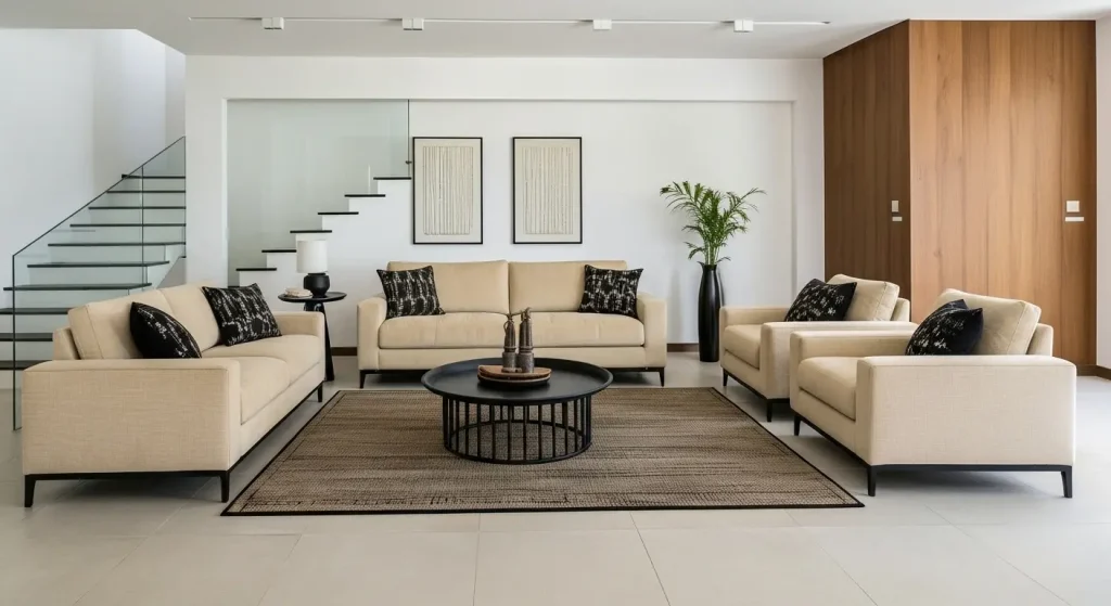 Black and Beige Living Room Ideas: 18 Elegant Designs You’ll Love