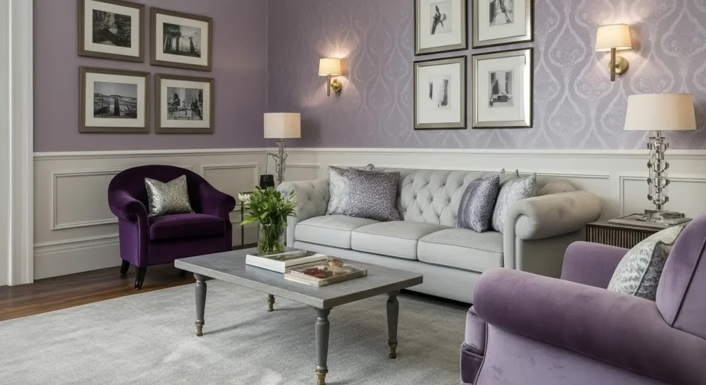 Purple and Silver Living Room Ideas: 17 Chic Ideas to Create Luxury Vibes