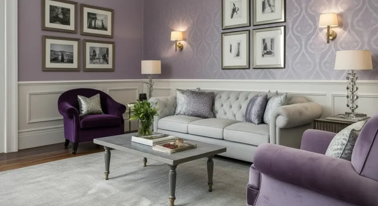 Purple and Silver Living Room Ideas: 17 Chic Ideas to Create Luxury Vibes