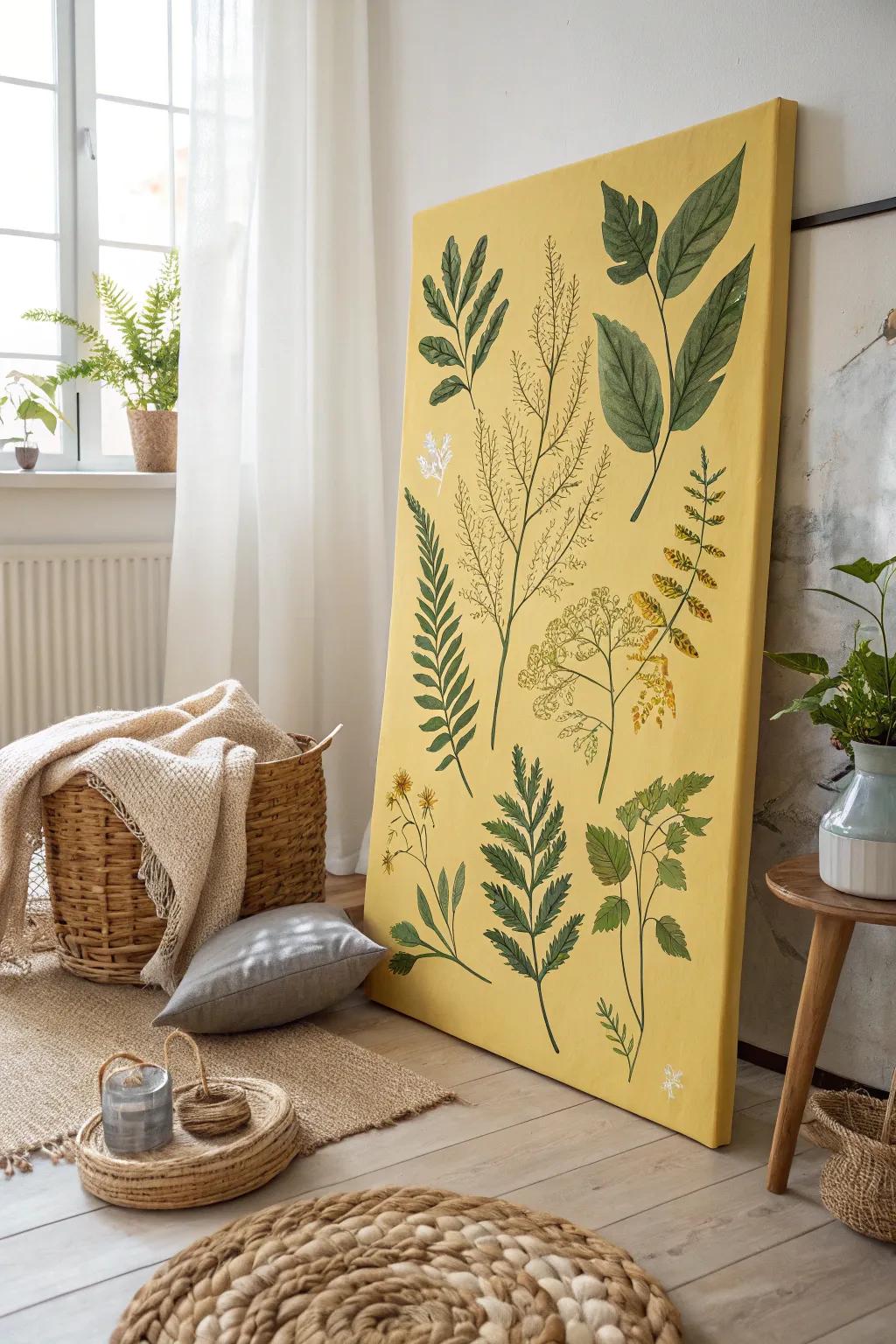 Bring nature indoors with these graceful botanical prints for a fresh and stylish living space.