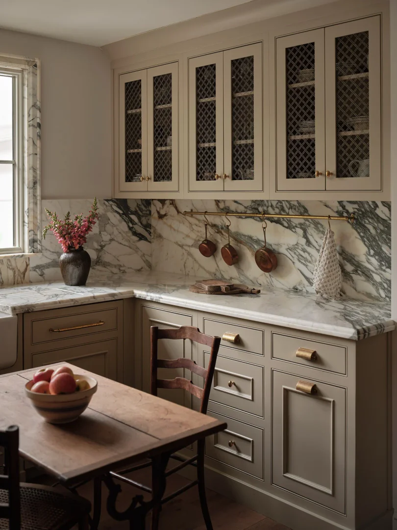 1. Classic Taupe Elegance (Kitchen Color Ideas)