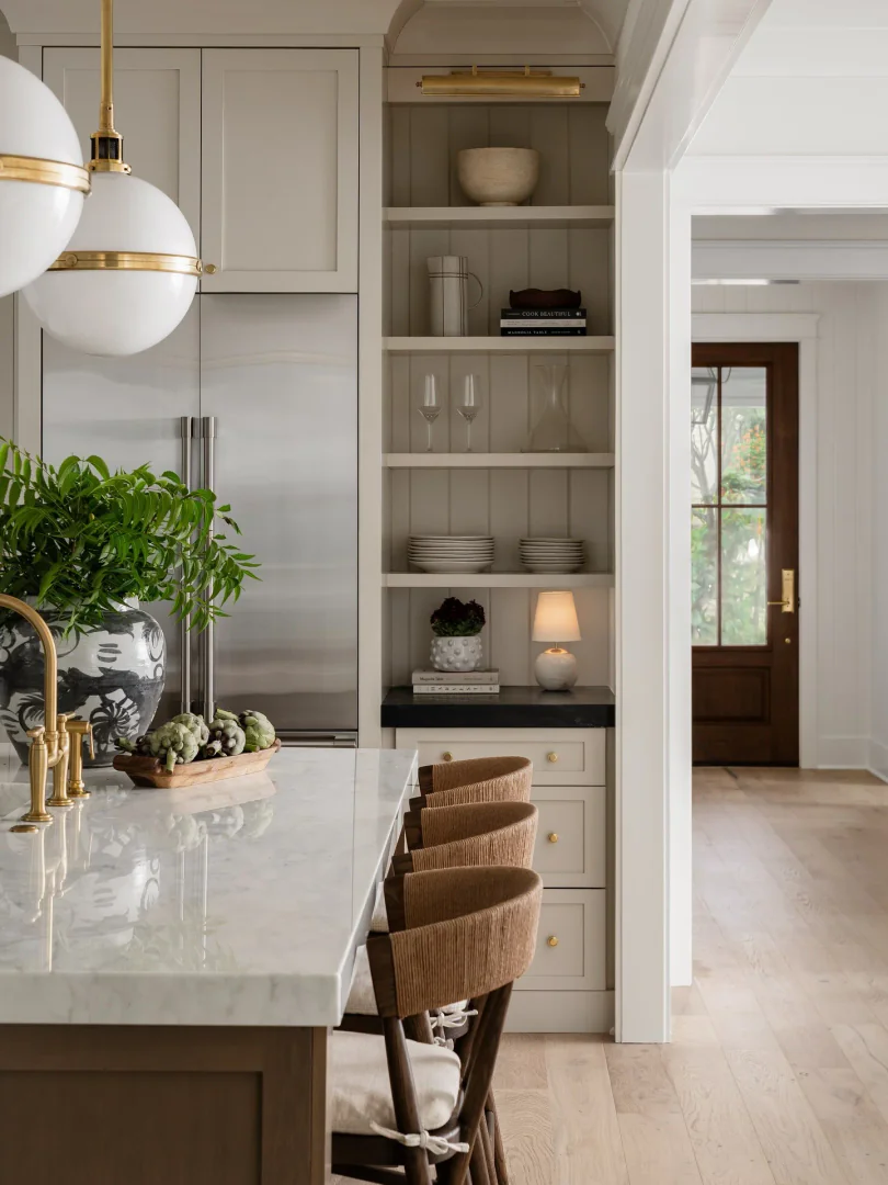 13. Refined Greige Harmony (Neutral Kitchen Ideas)