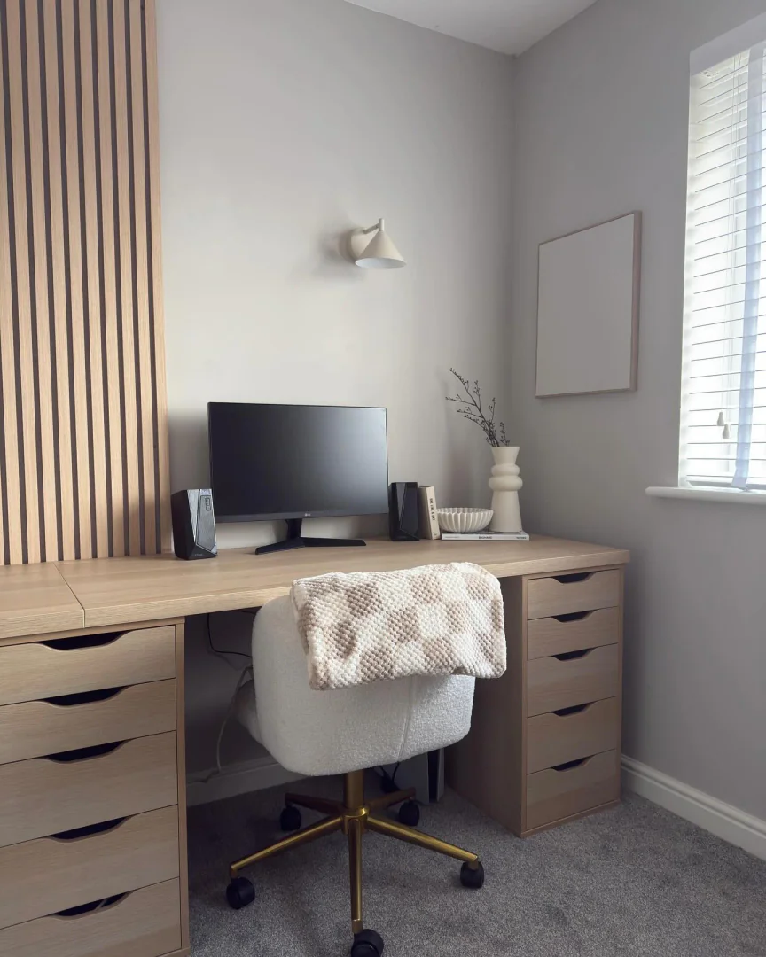 5. Scandinavian-Inspired Simplicity (Simple Office Ideas)
