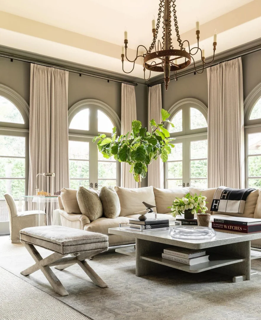 3. European-Inspired Neutral Charm (Elegant Living Room Ideas)