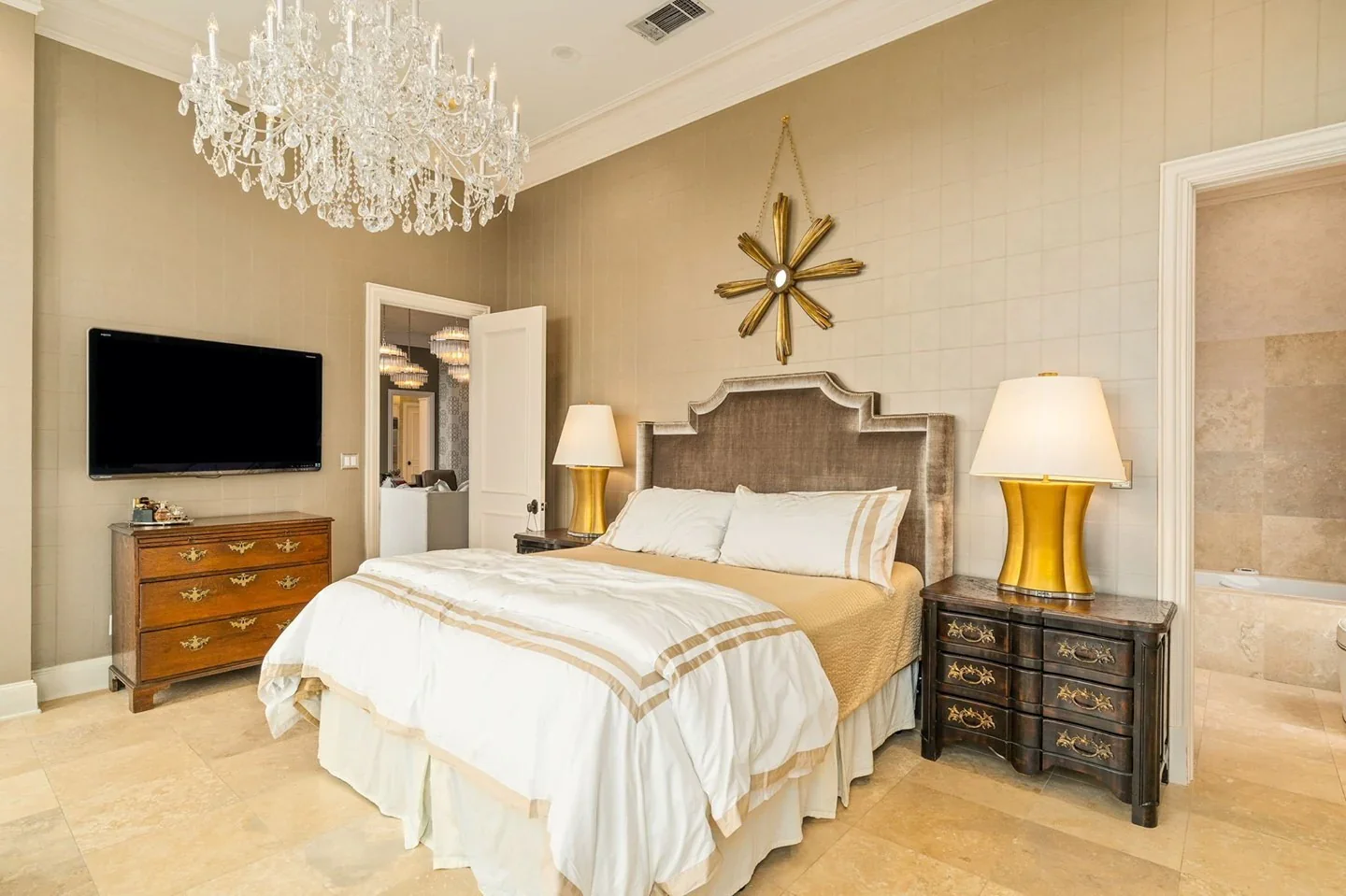 7. Chic Simplicity in Blush and White (Apartment Bedroom Ideas)