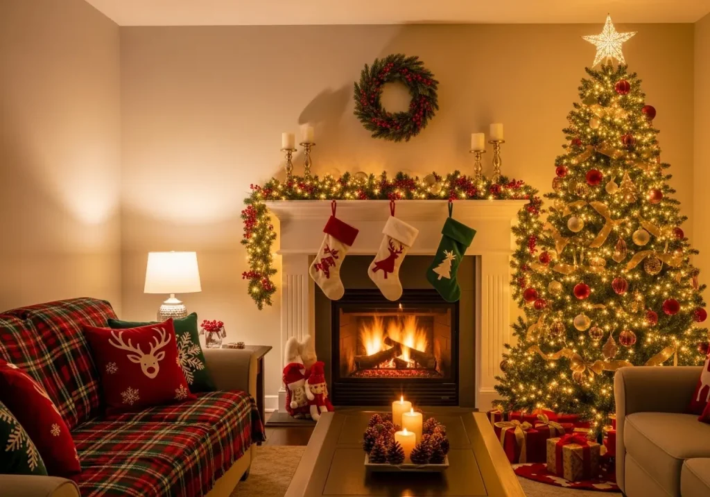 15 Festive Christmas Living Room Decor Ideas That Aren’t Tacky