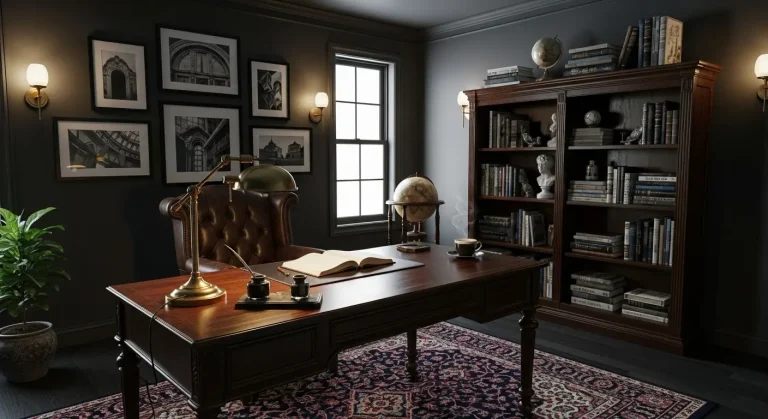 Dark Home Office Ideas: 13 Moody Spaces That Inspire Productivity