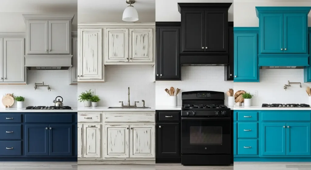 Kitchen Cabinet Paint Ideas: 15 Bold Hues for Dramatic Makeovers