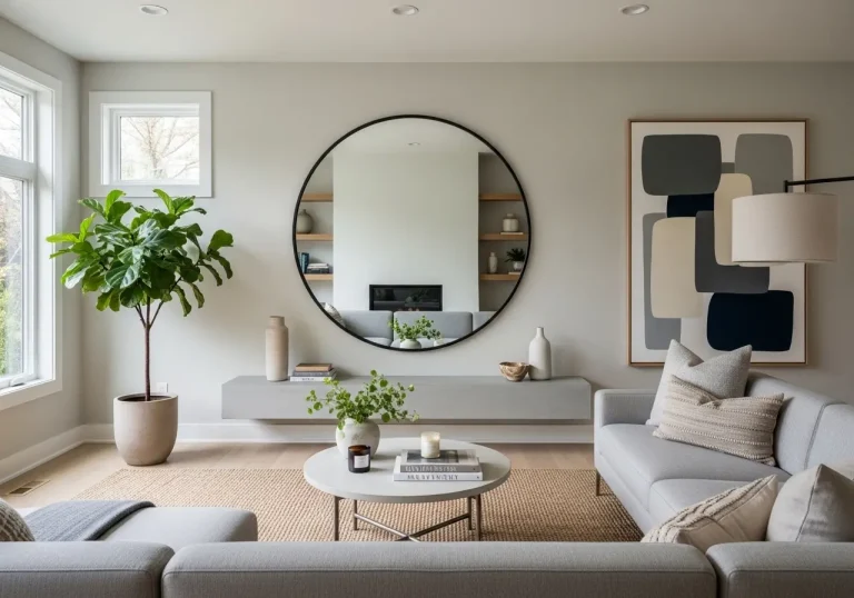 16 Modern Living Room Mirror Ideas for a Stylish Upgrade