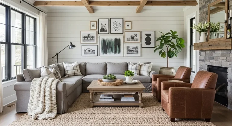 Modern Farmhouse Living Room Ideas: 14 Cozy Styles That Shine