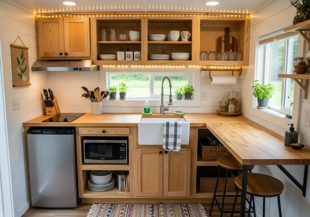 Tiny House Kitchen Ideas: 13 Clever Hacks That Maximize Space